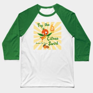 Citrus Swirl Sunshine Terrace Baseball T-Shirt